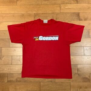 Jeff Gordon NASCAR Red Tee
Size XL